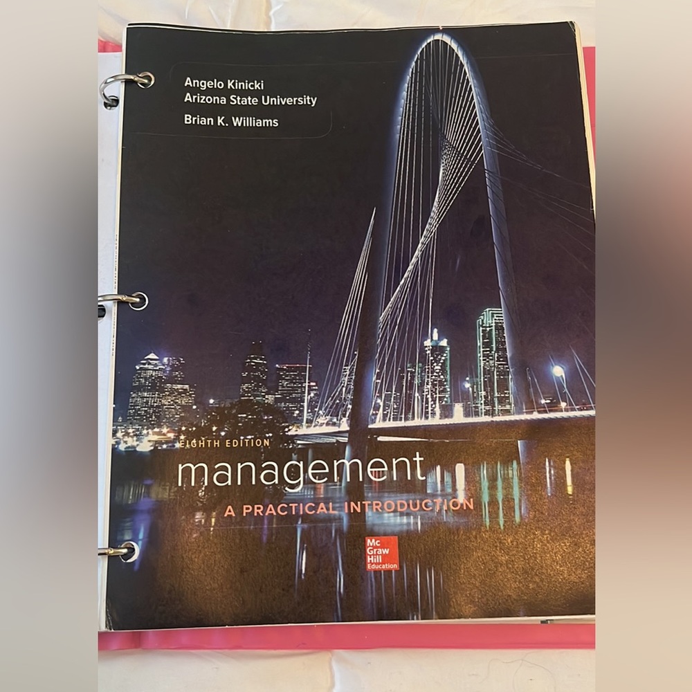 Management A Practical Introduction 8th Edition (Spiral Bound